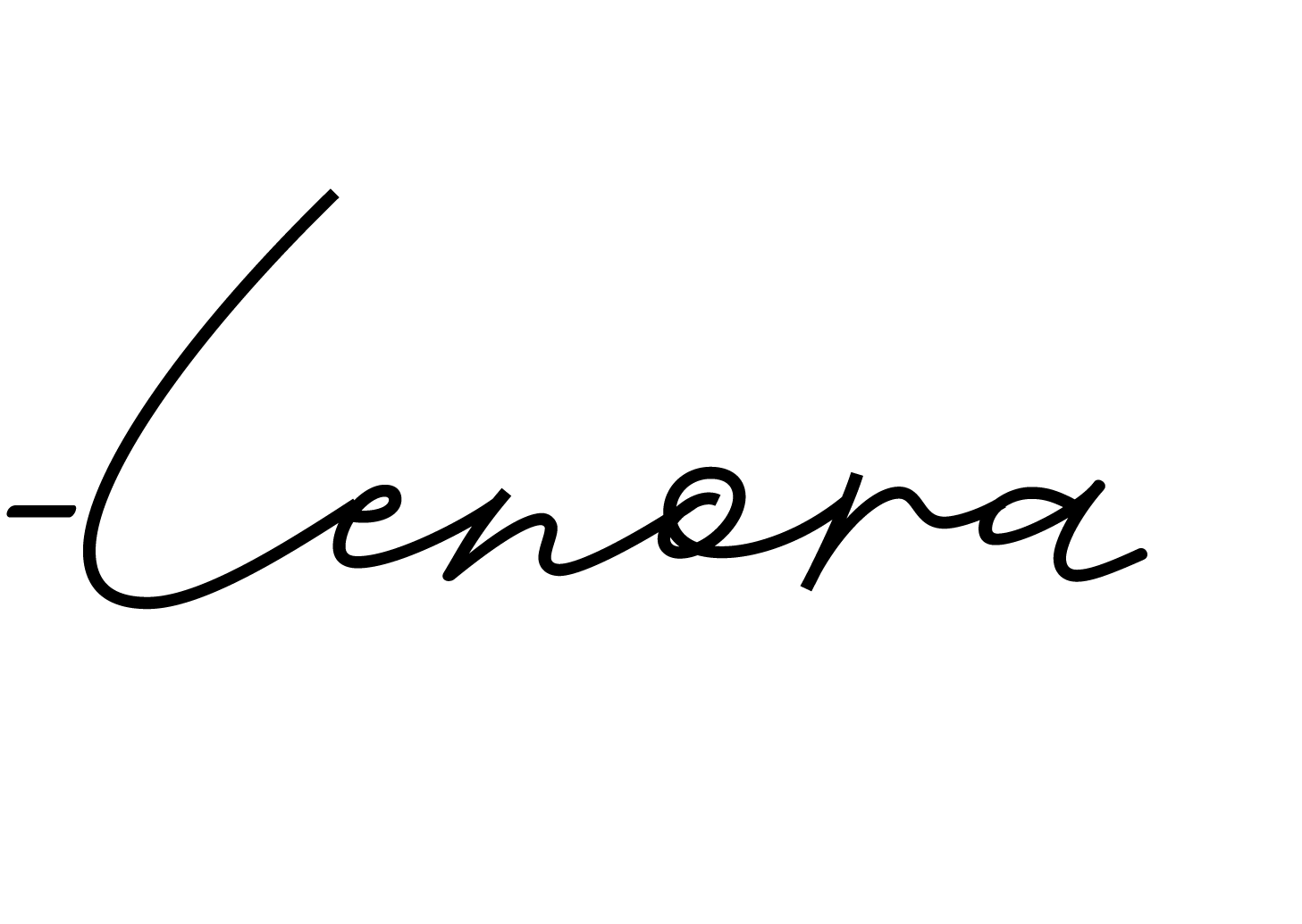 Lenora's Signature