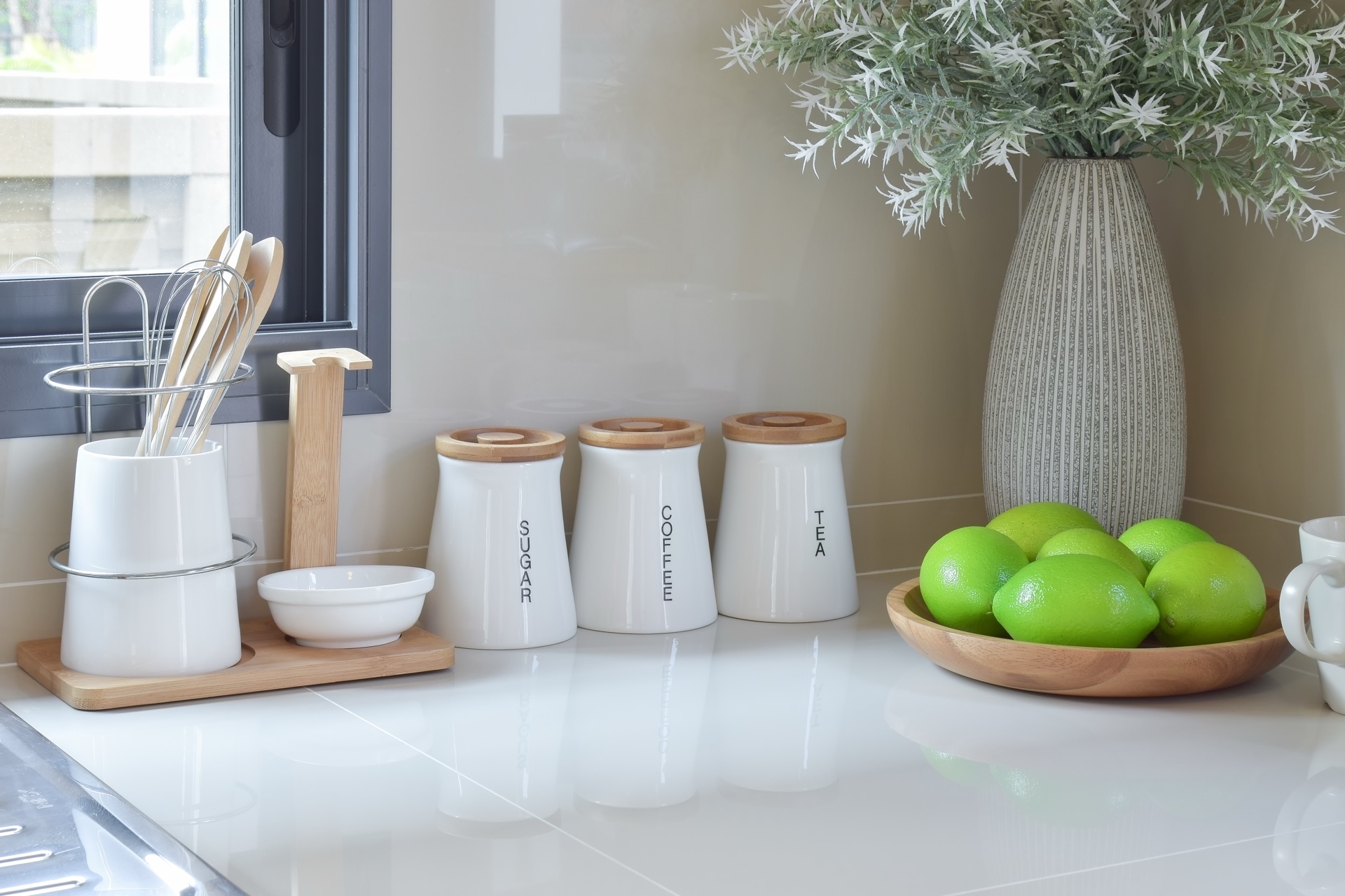 Professional organizing workspace with favorite organizing products