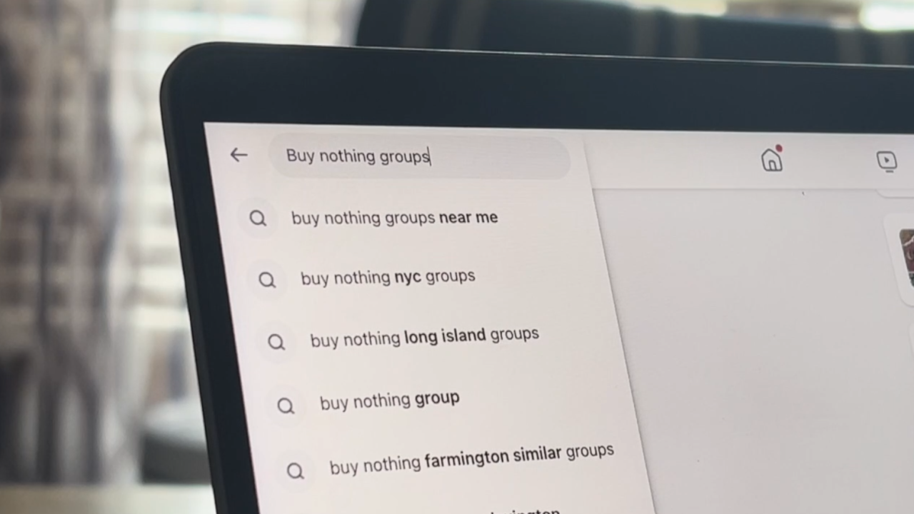 Buy Nothing groups and free items