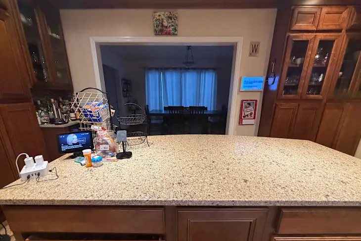 Kitchen countertop organization