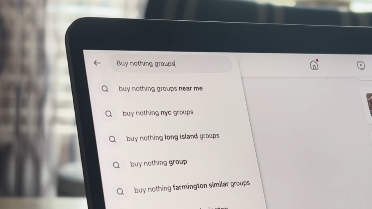 Buy Nothing groups and free items